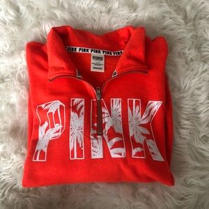 Orange VS-Pink Half Zip